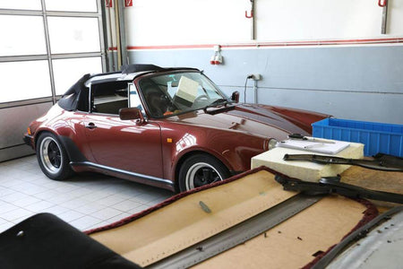 Convertible top installation and custom manufacturing