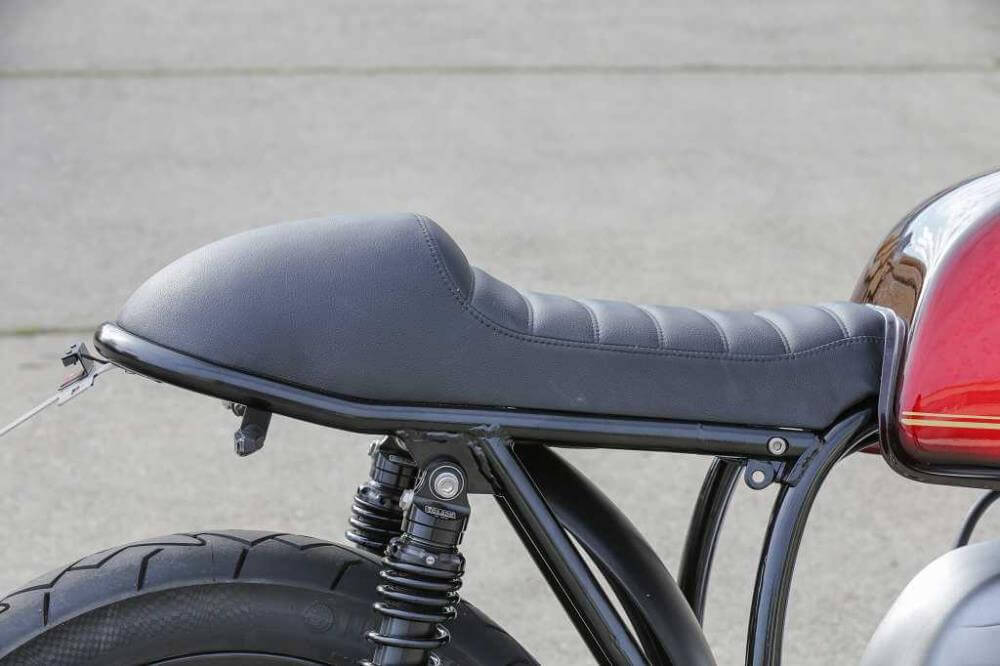 Boucle arrière de cadre BMW R45 R65 R75 R80 R90 R100 Twinshock pour 2 personnes avec homologation TÜV
