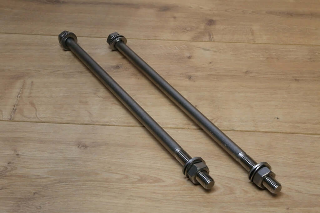 Set perni motore in acciaio inox per BMW R80 R100