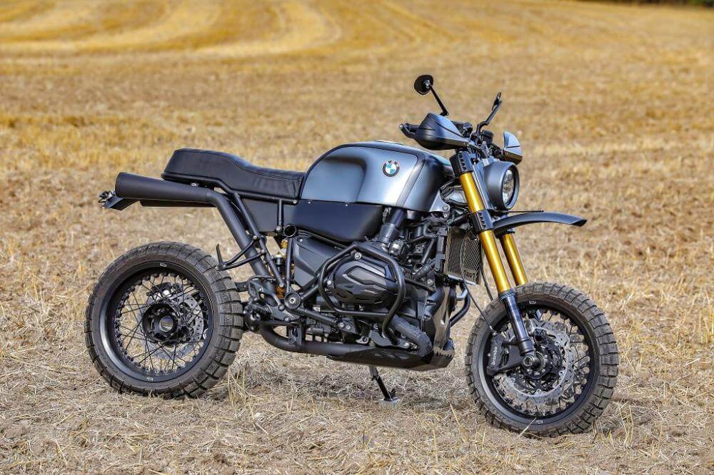BMW R1200R Scrambler Motorrad Komplett-Umbau without limits