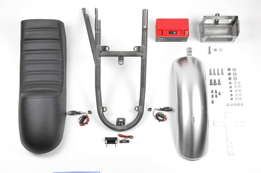 BMW R80 R100 パラレバー用 1人乗りカフェレーサーリアコンバージョンキット（TÜV認証取得済み）