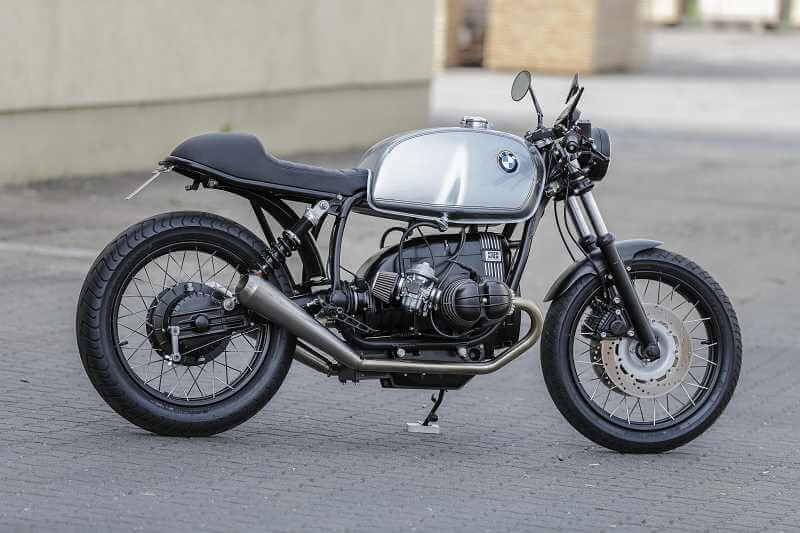 BMW R100 Cafe Racer SE Concept Bike Classic Silver