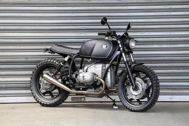 BMW Scrambler SE Concept Bike Edizione Nero Opaco