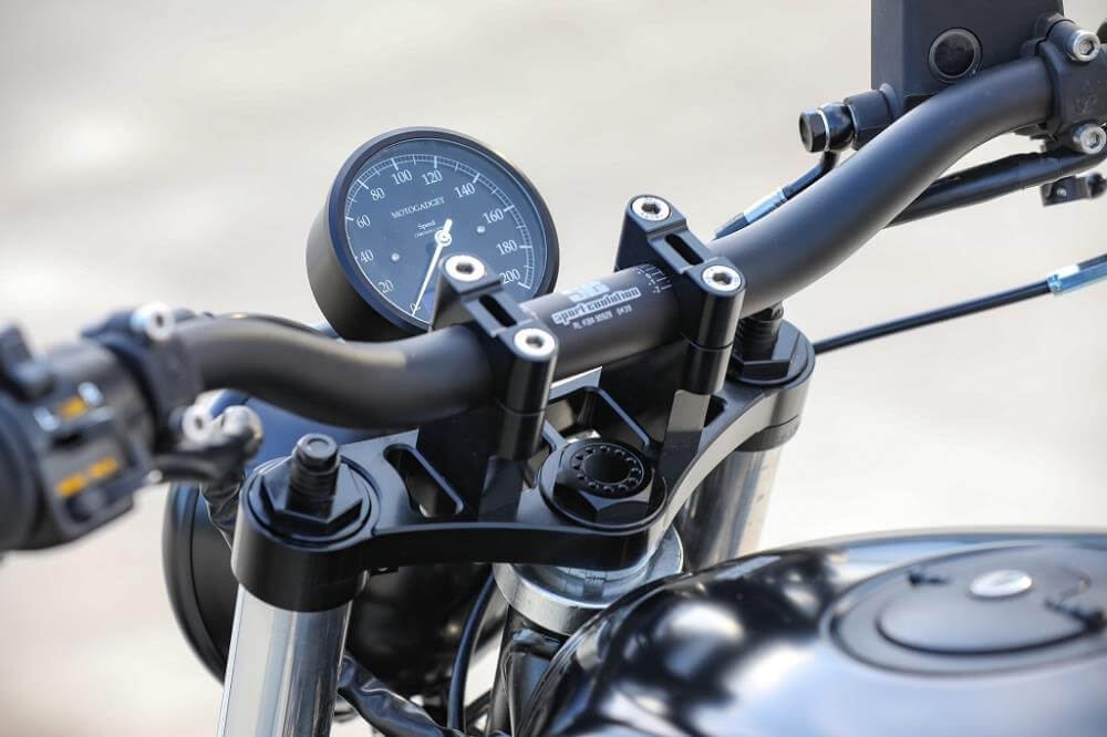 BMW Roadster SE Concept Bike Travel Line Black