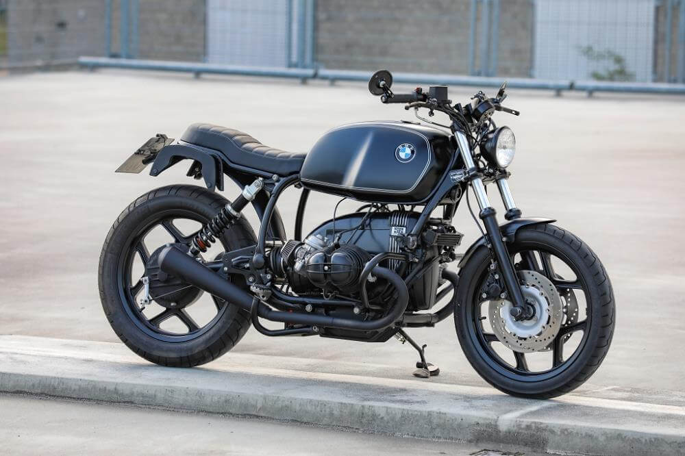BMW Roadster SE Concept Bike Travel Line Black